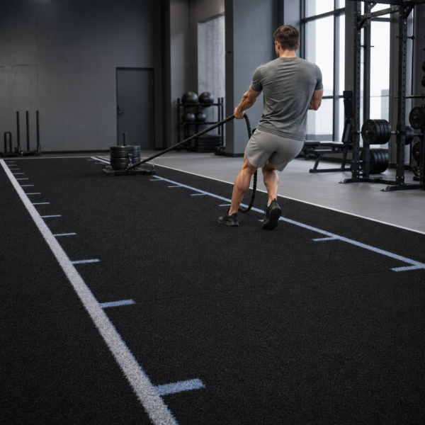 Custom Marked Gym Turf
