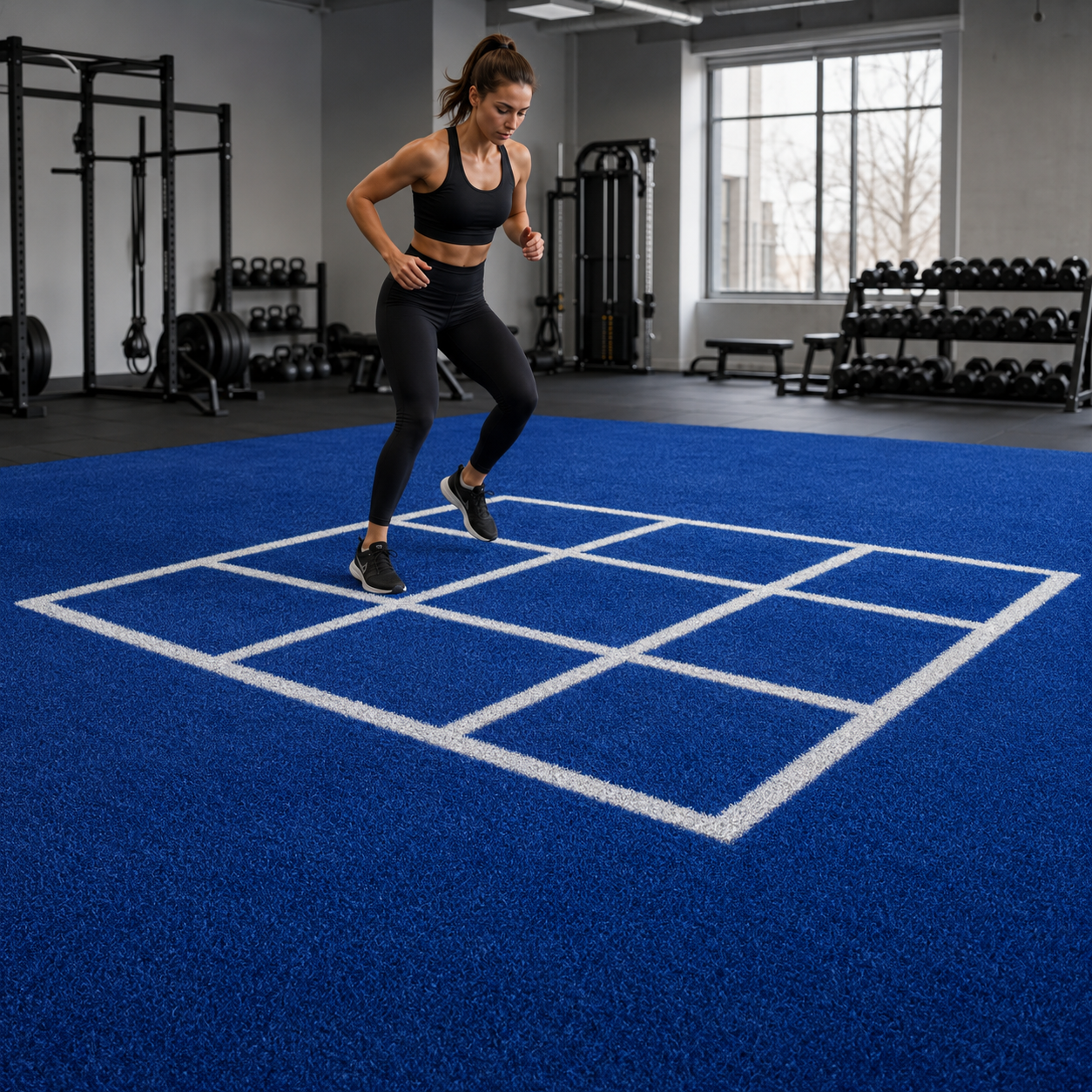 Custom Marked Gym Turf - Image 4