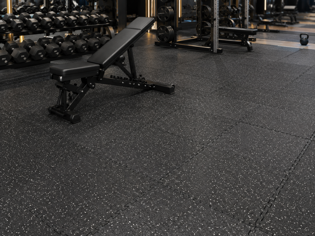 Interlocking Rubber Flooring Tile