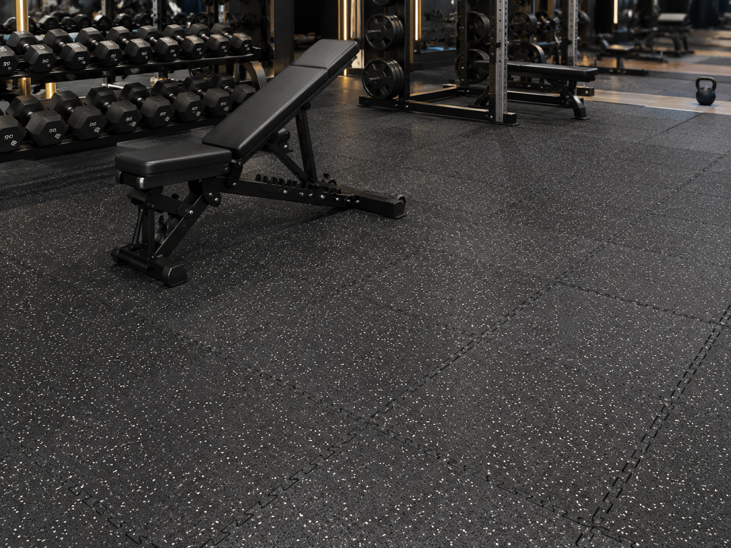 Interlocking Rubber Flooring Tile - Image 7