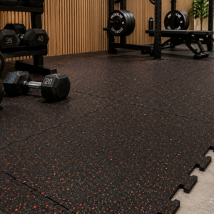 Interlocking Rubber Flooring Tile - Image 9