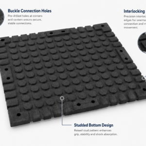Composite Rubber Flooring Tile - Image 4