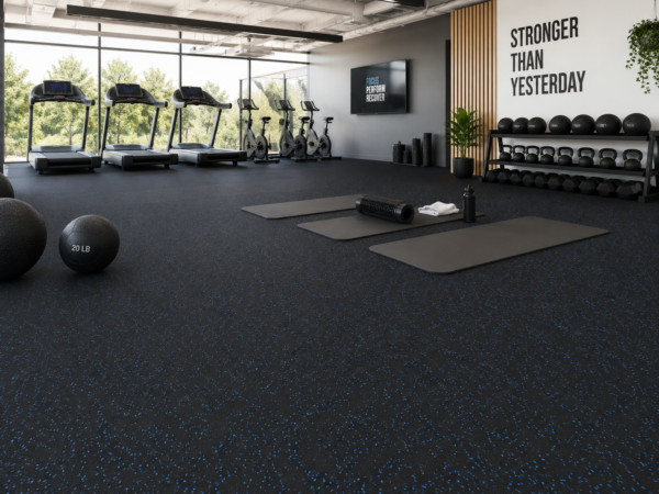 Rubber Gym Flooring Rolls