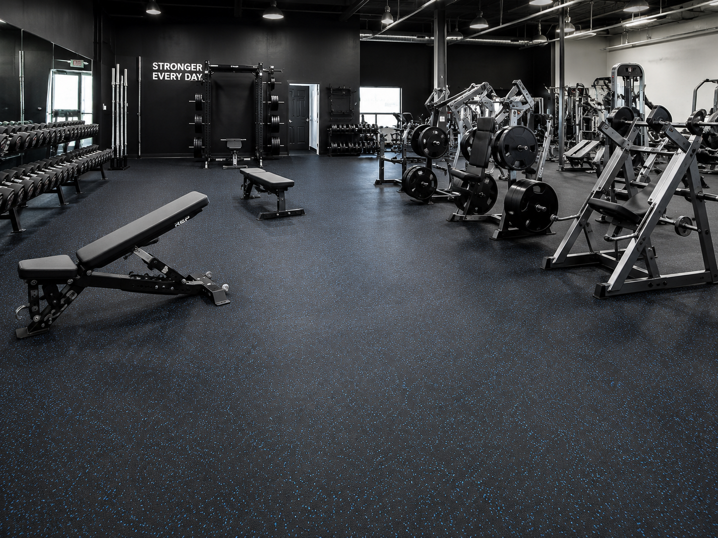 Rubber Gym Flooring Rolls - Image 9