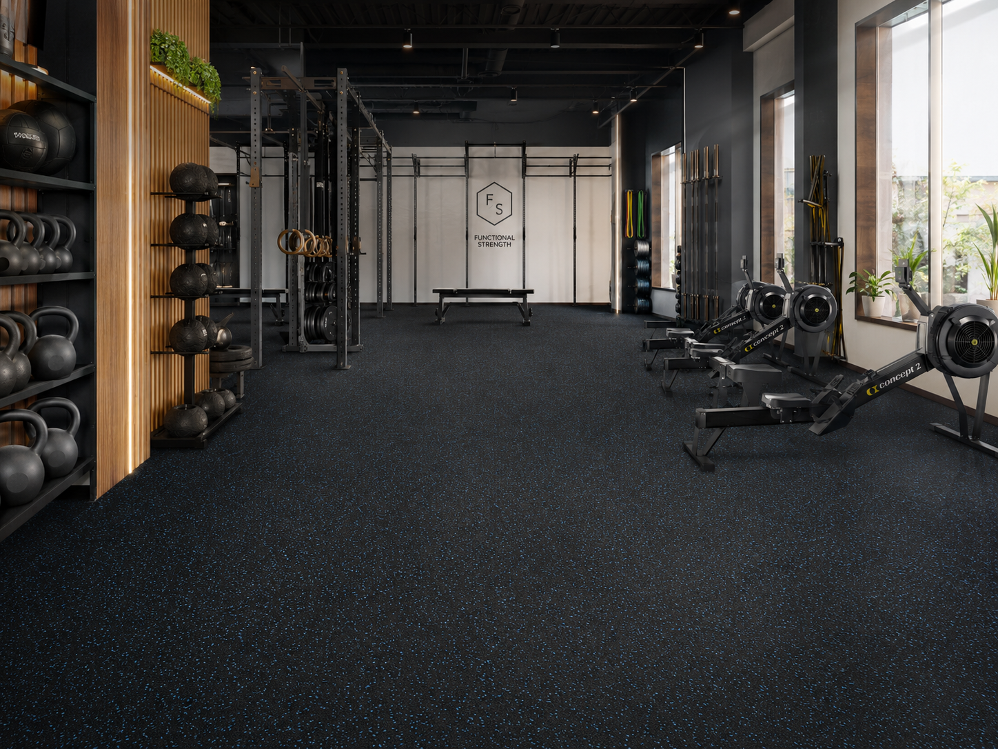 Rubber Gym Flooring Rolls - Image 8